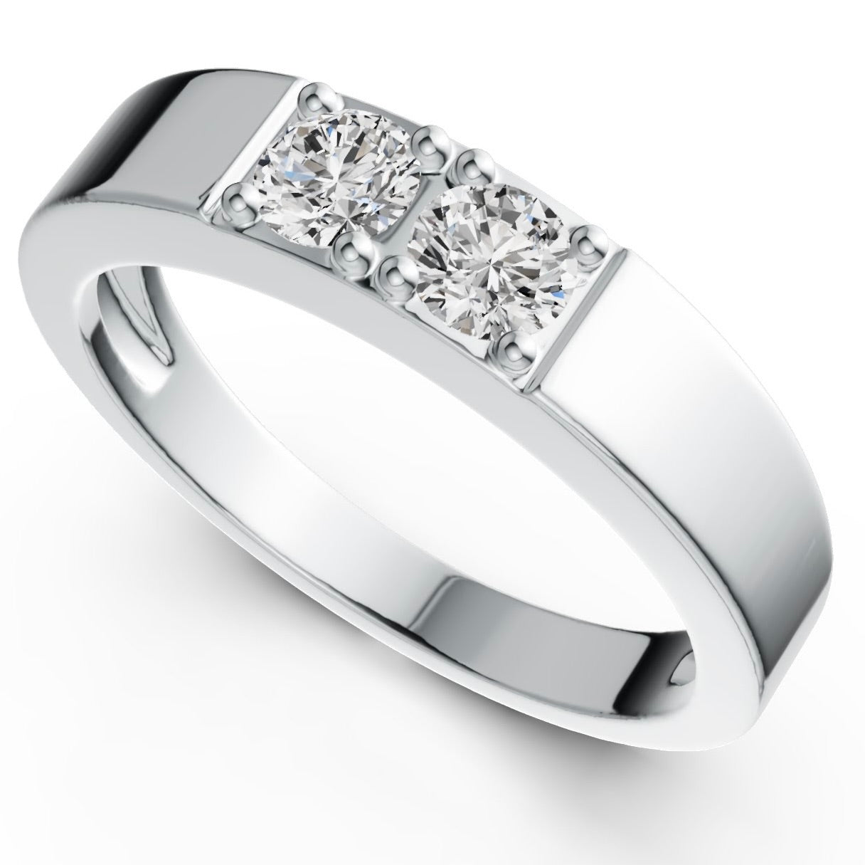 Sterling Silver Gemstone Statment Ring: Vintage