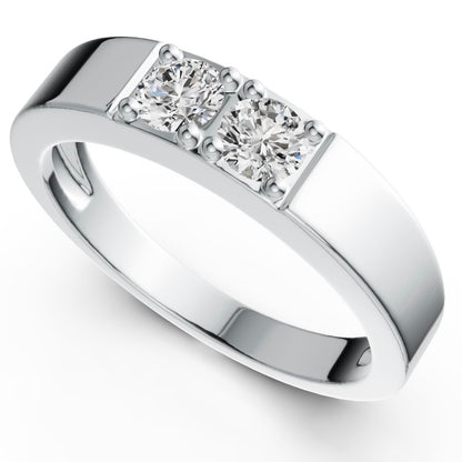 Sterling Silver Gemstone Statment Ring: Vintage