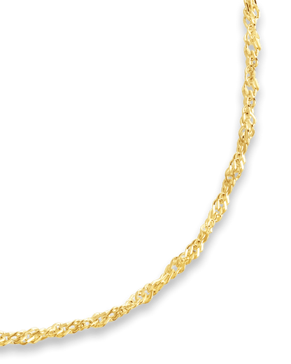 Sterling Silver Janina Delicate Twisted Chain Bracelet
