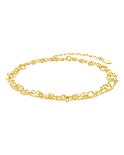 Radella Layered Chain Anklet