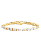 Blanche CZ Tennis Bracelet