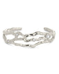 Tully CZ Molten Metal Cuff Bracelet