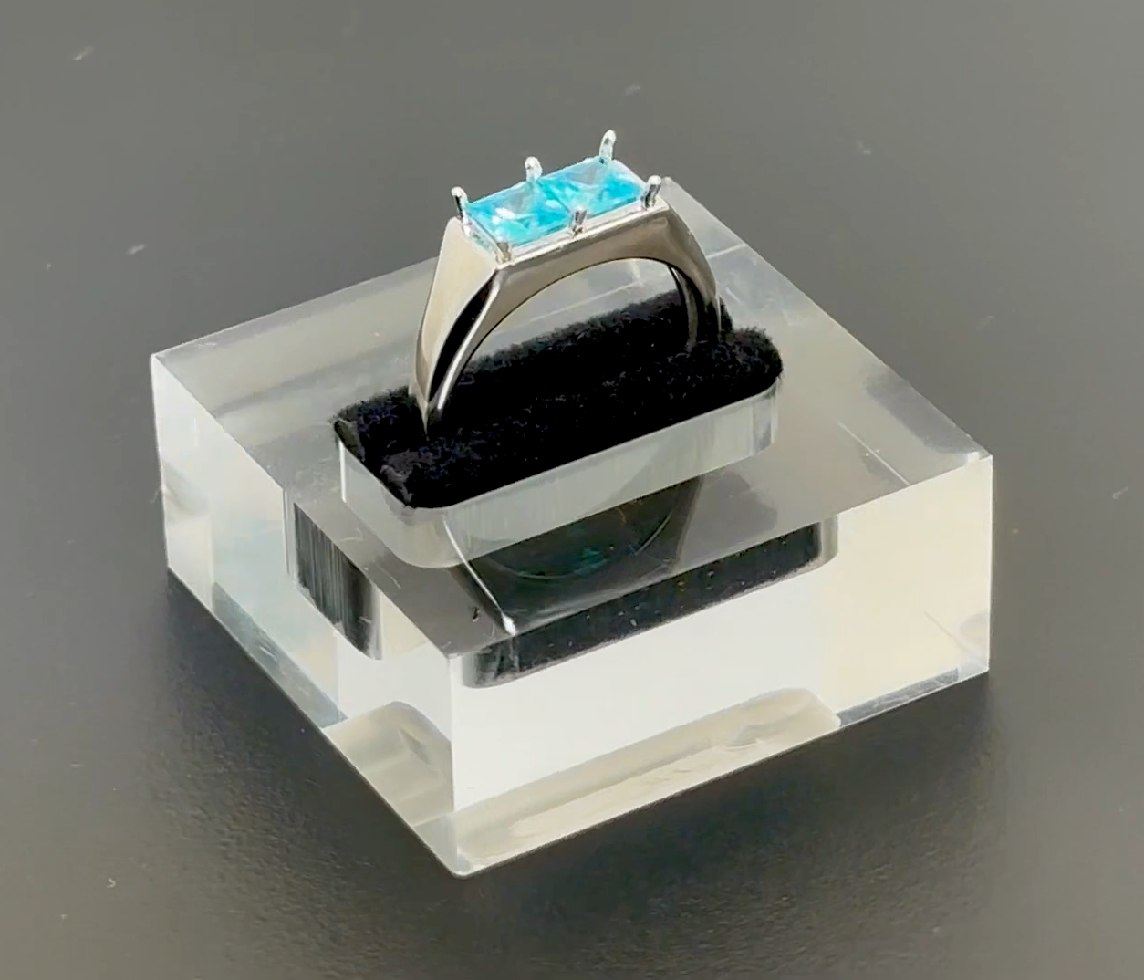 Sterling Silver Statment Ring: Fine Jewelry Opal Ruby Emeralds Diamonds Tanzanite