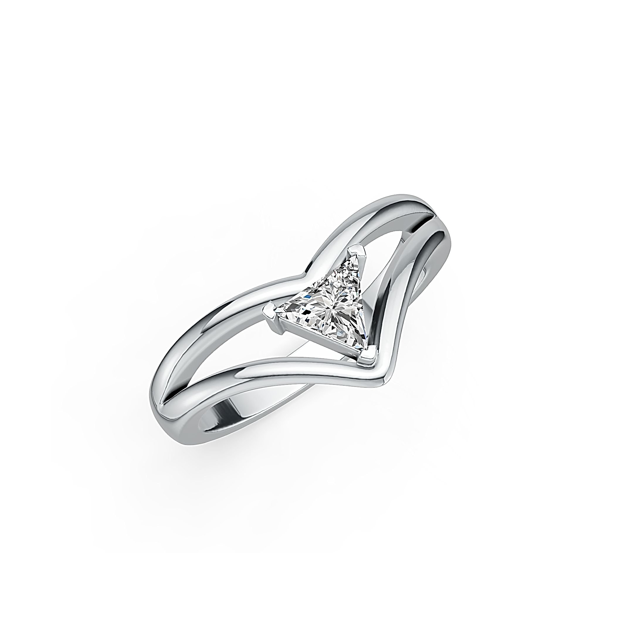 Sterling Silver & Gold Ring Cobra Design Deco Vintage