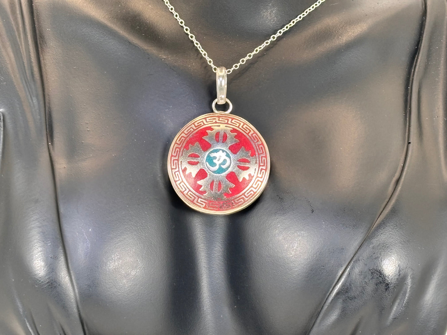 Tibetan Sterling Silver Necklace Gift Set: Turquoise Silver Coral Handmade