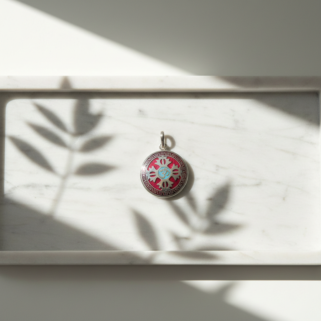 Tibetan Sterling Silver Necklace Gift Set: Turquoise Silver Coral Handmade