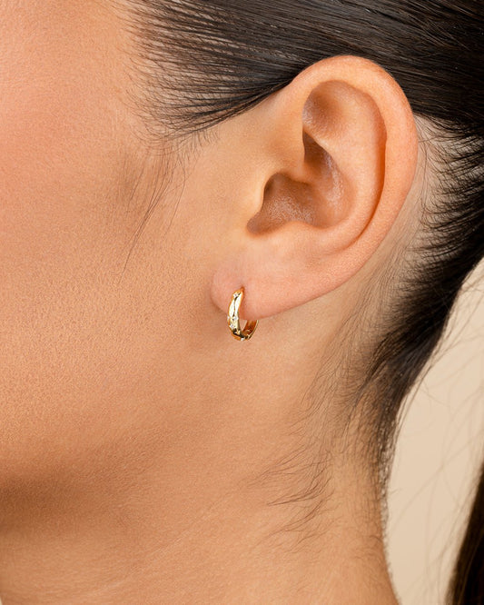 Sterling Silver Blakelyn Micro Hoops