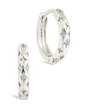 Sterling Silver Blakelyn Micro Hoops