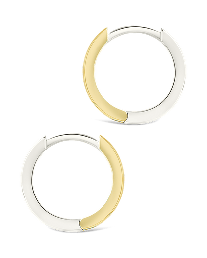 Sterling Silver Tinsley Micro Hoops