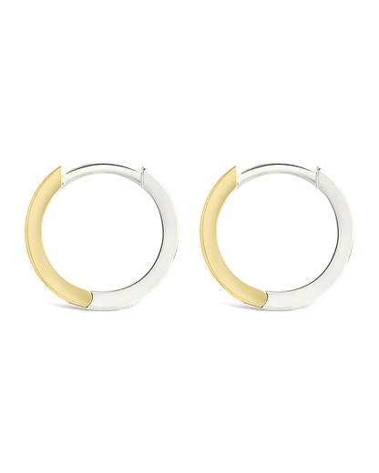 Sterling Silver Tinsley Micro Hoops