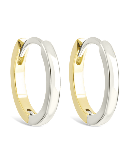 Sterling Silver Tinsley Micro Hoops