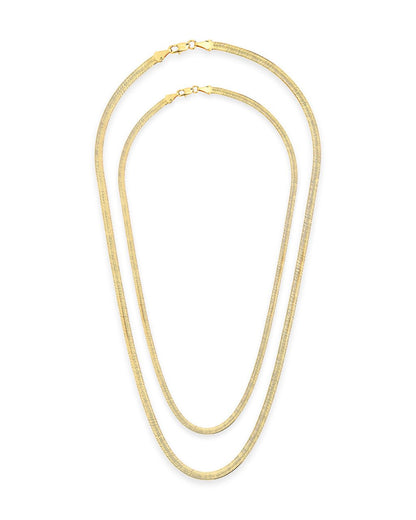 Sterling Silver Herringbone Chain