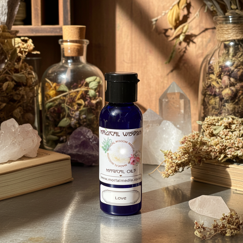 Magical Wisdom Ritual Oils: Goddess Love Lust Power Wealth Protection