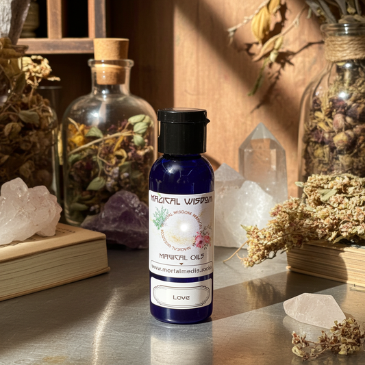 Magical Wisdom Ritual Oils: Goddess, Love Lust, Power, Wealth, Protection, Wiccan, Pagan