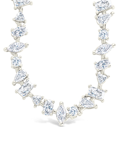 Ellery Adjustable CZ Tennis Necklace