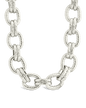 Kamora Textured Chain Link Necklace