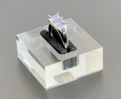 Sterling Silver Statment Ring: Fine Jewelry Opal Ruby Emeralds Diamonds Tanzanite