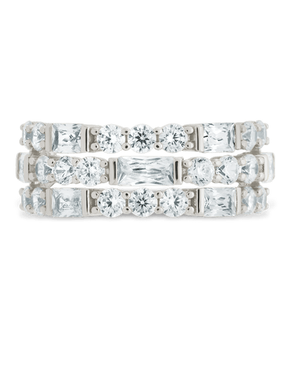 Sterling Silver Kornelia Eternity Ring