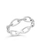 Sterling Silver Open Chain Link Ring