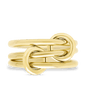 Sterling Silver Jasmin Link Stacking Ring