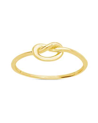 Sterling Silver Love Knot Ring
