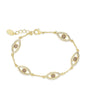 Evil Eye Bracelet with CZ