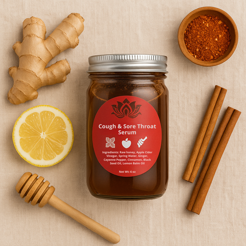 Cough & Sore Throat Serum