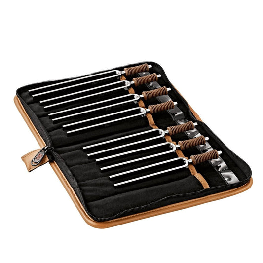 7 Chakra Healing Tuning Fork Set with Travel Case