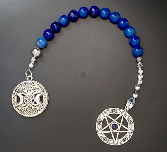 Sterling Silver Witch Prayer Beads: Love Attraction Amulet Pendant Protection Witch's Ladder @everyone @Wiccan @Witchcraft @Pagan #everyone