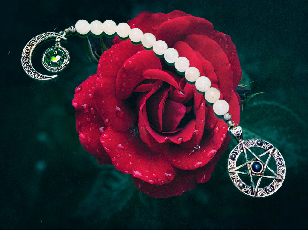 Sterling Silver Witch Beads Prayer Beads Witch's Ladder