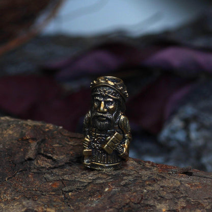 Vikings Thor with Mjolnir Stainless Steel Beard Beads