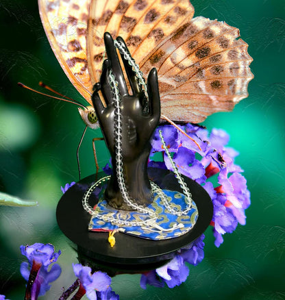 Tibetan Clear Quartz Mala Real 108 Buddhist Prayer Beads Spiritual Meditation Buddha