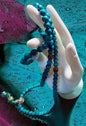 Tibetan Turquoise Mala Real 108 Buddhist Prayer Beads Spiritual Meditation Buddha