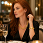 18K Gold-Plated & Amethyst Jewelry Gift Set | Woven-Link Necklace, Bracelet & Stud Earrings