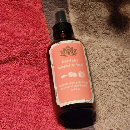 Beard & Hair Serum with Emu Oil