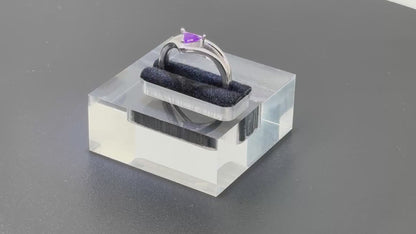 Sterling Silver Gemstone Statement Ring : Fine Jewelry Swarovski Crystal Gemstones Emeralds Diamonds