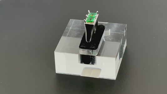 Sterling Silver Ring Gift: Fine Jewelry Handmade Opal Ruby Emeralds Diamonds Tanzanite