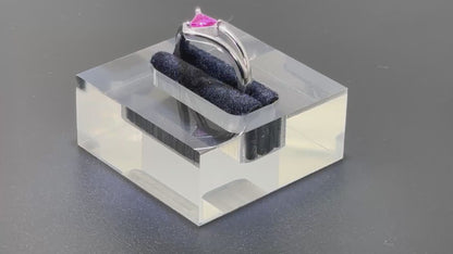 Sterling Silver Gemstone Statement Ring : Fine Jewelry Swarovski Crystal Gemstones Emeralds Diamonds