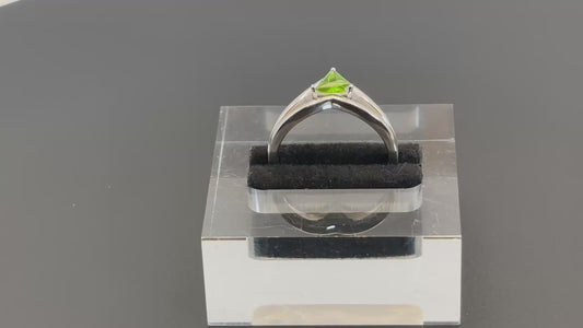 Sterling Silver Ring Gift: Fine Jewelry Swarovski Crystal Gemstones Emeralds Diamonds Handmade