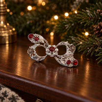 Ring on a holiday dresser