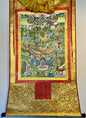 Large Tibetan Thangka Green Tara (1)